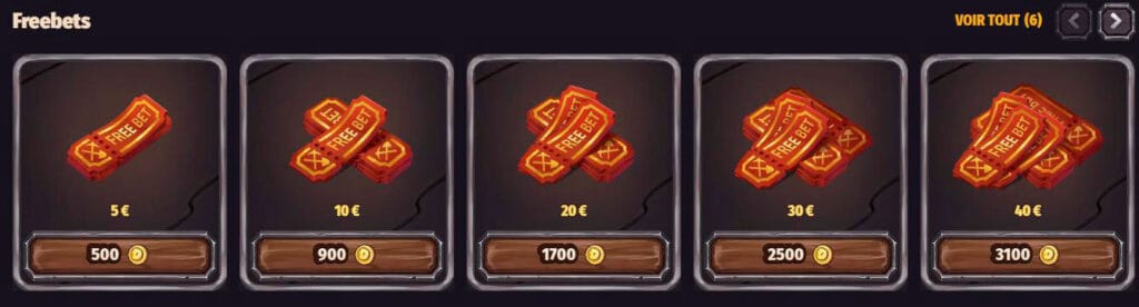 Paris gratuits au casino Dragonia